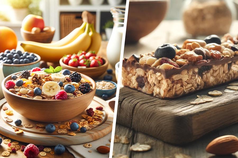 Egészséges reggeli Egészséges reggeli müzli