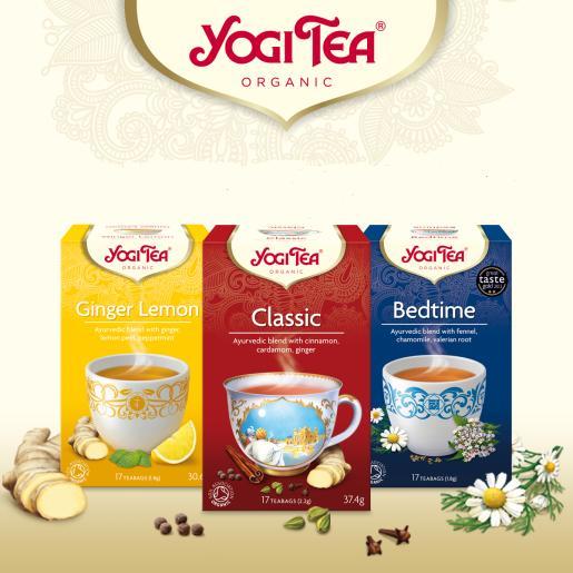 Yogi Bo ayurvédikus teák 1986 óta Yogi Bio ayurvédikus teák