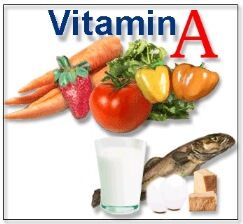 A-vitamin tartalmú élelmiszerek