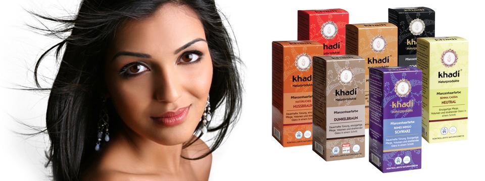 Khadi növényi hajfestékek Khadi növényi hajfesték színek