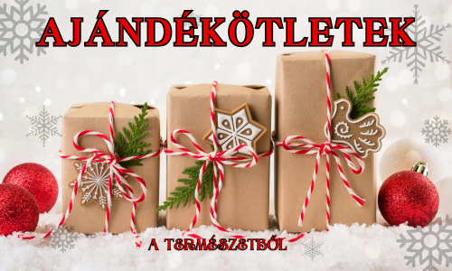Ajándékötletek a természet kincseiből Természetes karácsonyi ajándékötletek