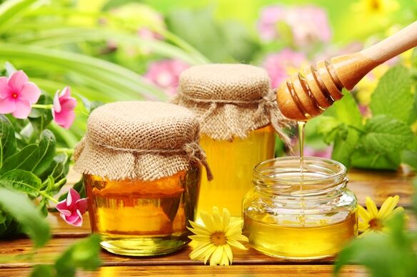 Méz gyógynövényekkel