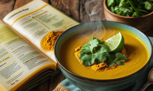 Kurkuma krémleves receptek házilag