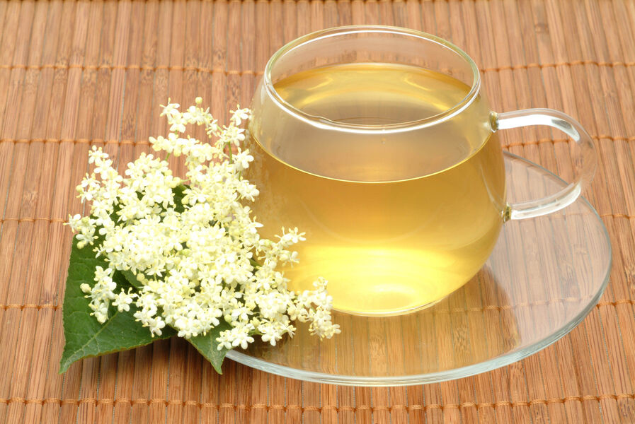 Bodzavirág tea székrekedésre