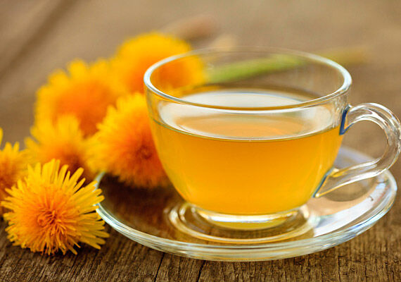 Gyermekláncfű tea enyhe hashajtó gyógynövény