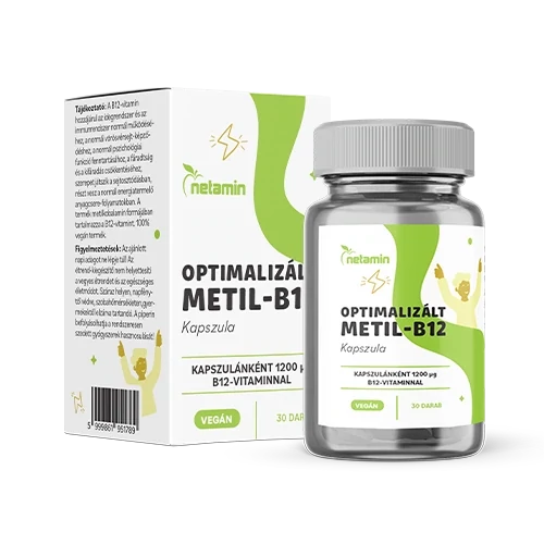 Netamin Optimalizált metil B12-vitamin kapszula 30 db