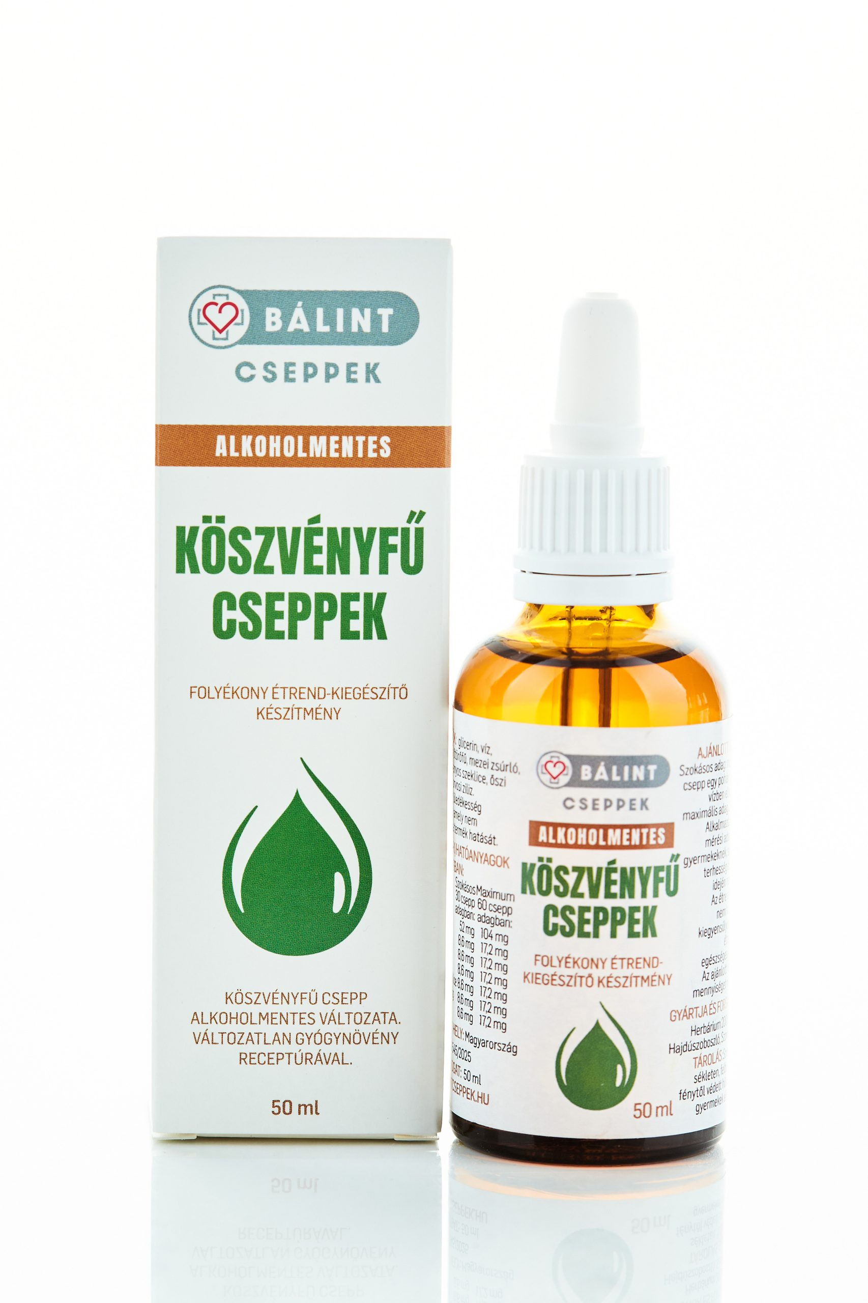Bálint Cseppek Alkoholmentes köszvényfű csepp 50 ml