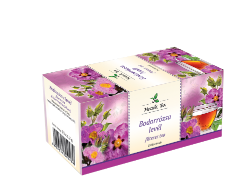 Mecsek Bodorrózsa levél tea 25 filter