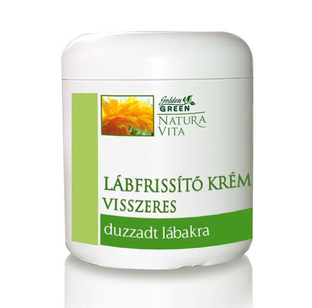 Golden Green Natura Vita lábfrissítő visszérkrém