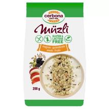 Cerbona Gluténmentes müzli magvas-gyümölcsös 200 g