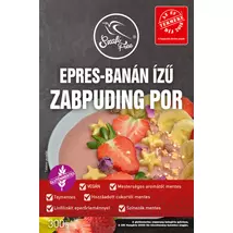 SZAFI FREE Zabpudingpor Eper-banán 300 g