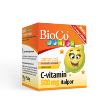 BIOCO C-Vitamin 500 mg Junior italpor 75 adag - 105 g