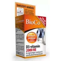 BIOCO D3-Vitamin 2000 NE tabletta Megapack 100 db