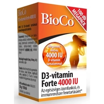 BIOCO D3-Vitamin 4000 IU Forte tabletta 100 db