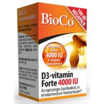 BIOCO D3-Vitamin 4000 IU Forte tabletta 100 db