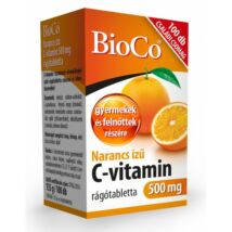BIOCO C-Vitamin Rágótabletta Narancsos 100 db