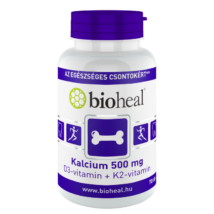 BIOHEAL Kalcium 500 mg+D3-vitamin+K2-vitamin kapszula 70 db