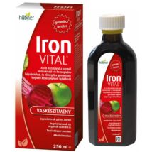 HÜBNER Iron Vital F Vas+Vitaminok folyékony étrend-kiegészítő 250 ml