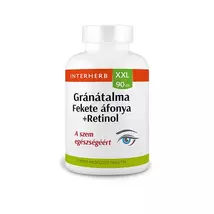 INTERHERB XXL Gránátalma-fekete áfonya-retinol tabletta 90 db