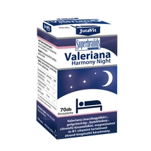 JUTAVIT Valeriana Harmony Night tablettta 70 db