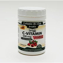 JUTAVIT C-Vitamin 500 mg+Csipkebogyó+D3+Cink  100 db