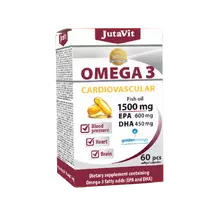 JUTAVIT Omega-3 Cardiovascular kapszula 60 db