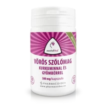 MENTALFITOL Vörös Szőlőmag Multivitamin kapszula kurkuma kivonattal 30 db