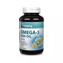 VITAKING Omega-3 Halolaj Gélkapszula 1200 mg - 90 db
