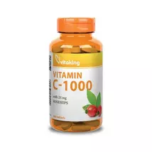 VITAKING C-vitamin 1000 mg Csipkebogyóval 100 db