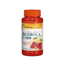 VITAKING C-vitamin 500 mg Acerola Rágótabletta 40 db