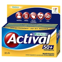 BÉRES ACTIVAL 50+ filmtabletta 30 db
