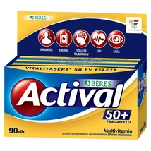 BÉRES ACTIVAL 50+ filmtabletta 90 db