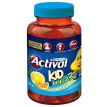 BÉRES ACTIVAL KID Omega-3 gumivitamin 50 db