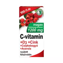 Dr. Chen 1200 mg C-vitamin + D3-vitamin + Cink tabletta 105 db