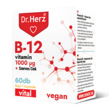 Dr. HERZ B12-Vitamin 1000 mcg + Szerves Cink kapszula 60 db 