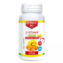 Dr. HERZ C-vitamin+Szerves Cink kapszula 60 db