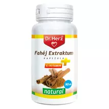 Dr. HERZ Fahéj Extraktum+C-Vitamin kapszula 90 db