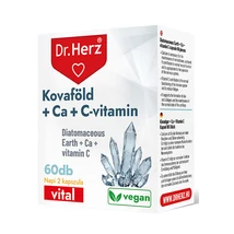 Dr. HERZ Kovaföld-Kalcium-C-Vitamin-kapszula 60 db