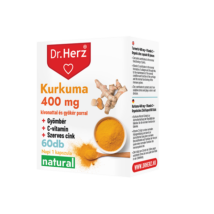Dr. HERZ Kurkuma+C-Vitamin kapszula 60 db