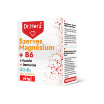 Dr. HERZ Szerves Magnézium+ B6-vitamin+ Szerves Cink kapszula 60 db