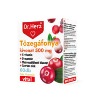 Dr. HERZ Tőzegáfonya kivonat 500 mg kapszula 60 db