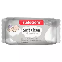 SUDOCREM Baba törlőkendő soft clean 55 db