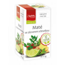 APOTHEKE Mate Gyömbér és Lime tea Steviával 20 filter