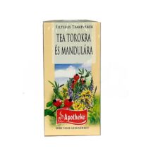 APOTHEKE Tea Torokra és Mandulára 20 filter
