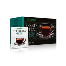 HERBÁRIA Fekete tea Earl grey ízesítéssel 20 filter