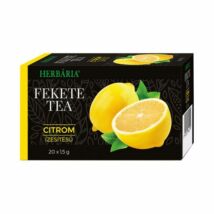 HERBÁRIA Fekete tea citrom ízesítéssel 20 filter