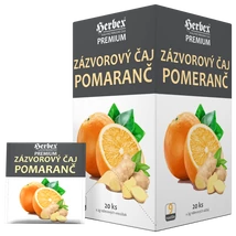 HERBEX Prémium Gyömbér Tea Orange 20 filter