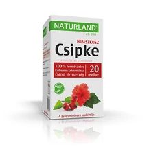NATURLAND Csipke-hibiszkusz tea 20 filter