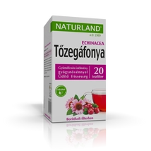 NATURLAND Gyümölcstea Tőzegáfonya-echinacea 20 filter
