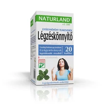 NATURLAND Légzéskönnyítő teakeverék 20 filter